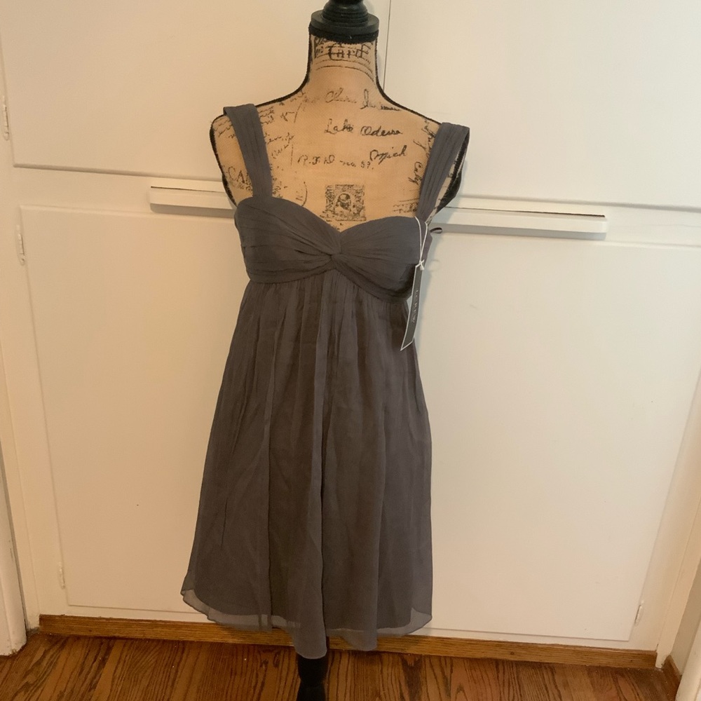 Silky cocktail dress from jcrew